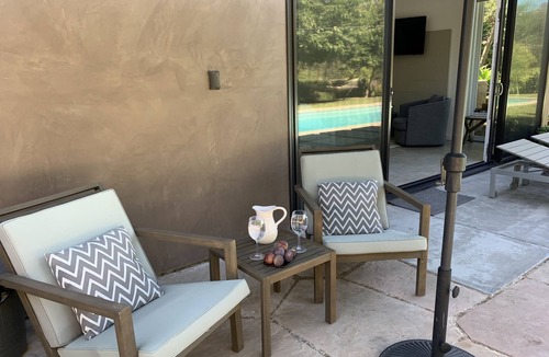 Montecito Apartment | Montecito Cabana with Mountain Views & Pool