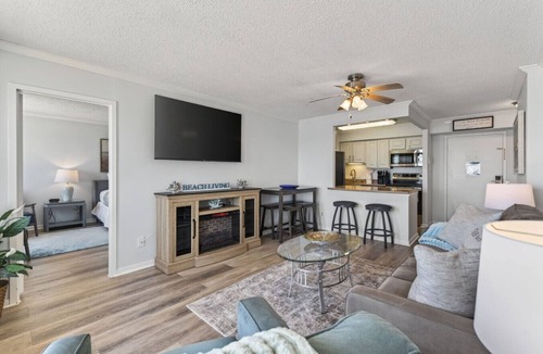Northeast Virginia Beach Apartment | Oceanfront Beach Condo, Pool, Gym, Fishing Surfing