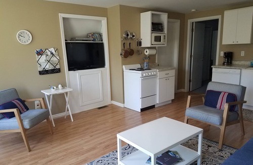 Copemish Apartment | One Bedroom Loft Apartment - five minutes to Crystal Mt resort Pet friendly