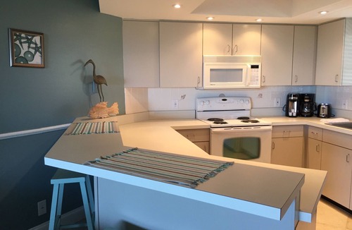 St. Pete Beach Condo | Outstanding Location! Right on the Beach, 1 Bed, 2 Bath Condo, Gulf Strand #203