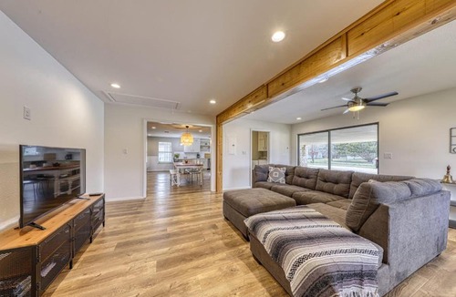 Liberty Hill House | Peaceful Riverfront Home with Enclosed Yard - Walk to the River