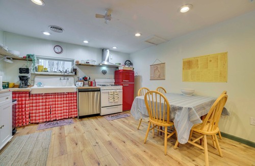 Cheboygan Cottage | Pet Friendly Home - Walk to Mullet Lake!
