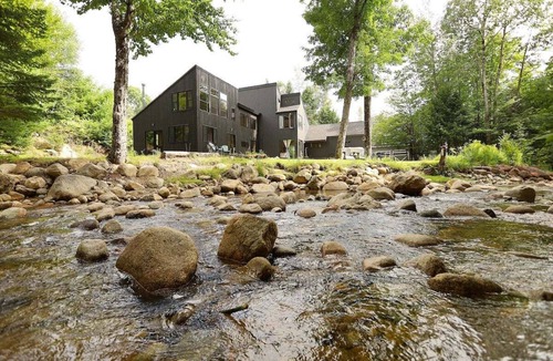 Waterville Valley House | Pet Friendly Riverfront Home in Waterville Valley!