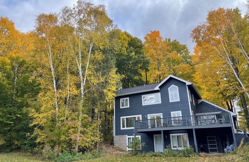 Petoskey House | Rare Find. in Petoskey , beautiful home sleeps 8 with lake frontage and woods.