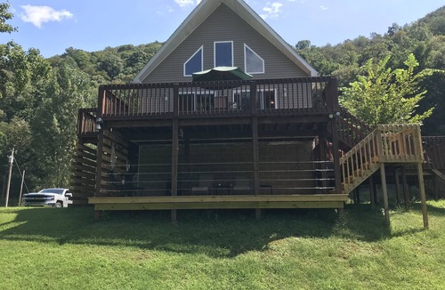 Rowlesburg House | River Watch- Riverfront House on the Cheat River WaterTrail