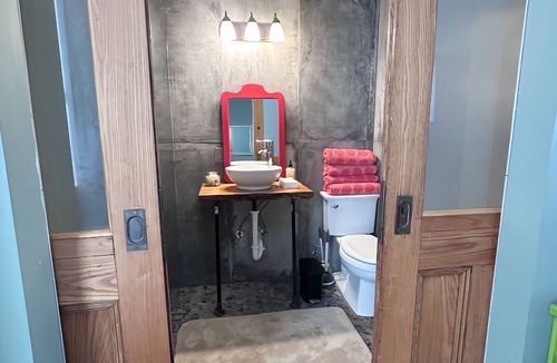 Little Falls House | Rustic-chic carriage house with WiFi, AC and breath taking views