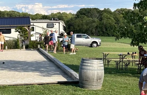 Petoskey RV Rental | RV Park @ Burnt Marshmallow Brewstillery/Rudbeckia Winery with only 4 Sites