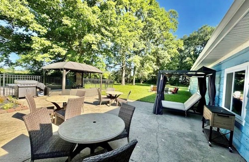 Bridgman House | Seen on TV - Epic Indoor Pool with hot tub close to beach