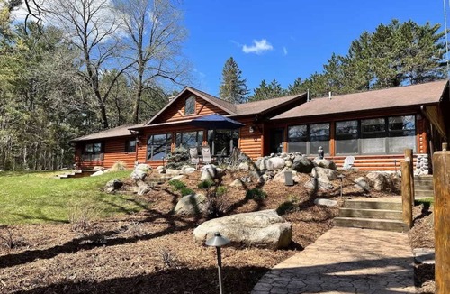 Arbor Vitae House | Spacious 3BR/3BA Lakefront Getaway with Private Dock, Sleeps Large Groups