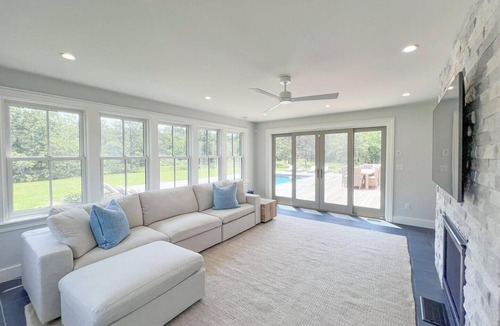 West Tisbury House | Spacious 5-Bedroom New House w/Pool, Spa, Access to Tennis & Deep Bottom Pond