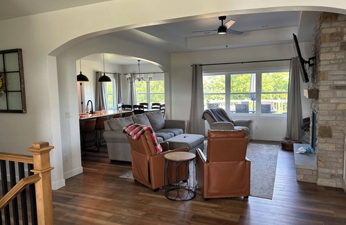 Waupun House | Spacious Home near 2025 EAA Airventure with indoor and outdoor entertaining!