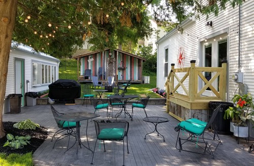 Clear Lake House | Spacious yet cozy, newly remodeled home steps away from the Surf Ballroom.