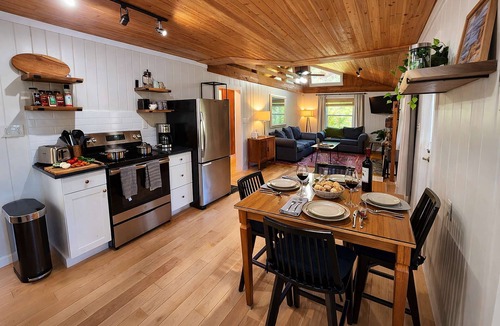 Traverse City Ski Chalet | StepsToBeach HotTub Fireplace North Coast Gem