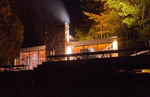 Northeast Harbor Cottage | Stunning Modern Luxury Waterfront with its Own Brook/Waterfall.