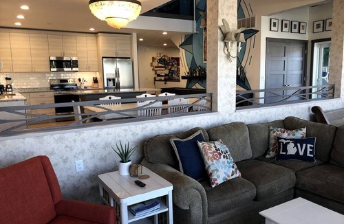 Macatawa House | Stylish Lakefront Loft with Marina Views at Eldean Shipyard near Macatawa, Michigan
