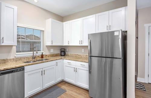 Grandville Condo | Stylish New Build! 2BR Condo w/Patio & Garage