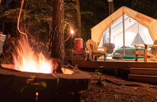 Garrison RV Rental | Tentrr Signature Site - Downing Wood