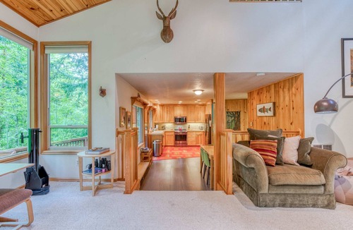 Rhododendron House | The Burrow - Your Forest Refuge by the Sandy River