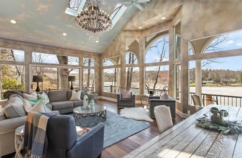 Saugatuck House | The SaugaBuck House - River Front Lux Home with Hot Tub - Family Friendly