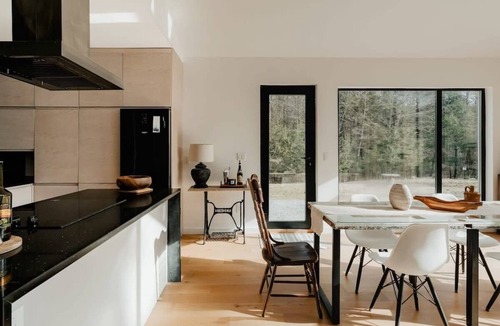 Kerhonkson House | Trail's End - Modern + Private Cabin in the Wood