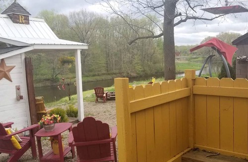 Niles Cabin | Unique Repurposed Barn near Niles for Glamping in Michigan