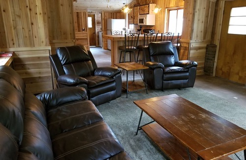 Mason County Cabin | Walhalla Cabin w/hot tub located between Ludington and Baldwin near PM River.