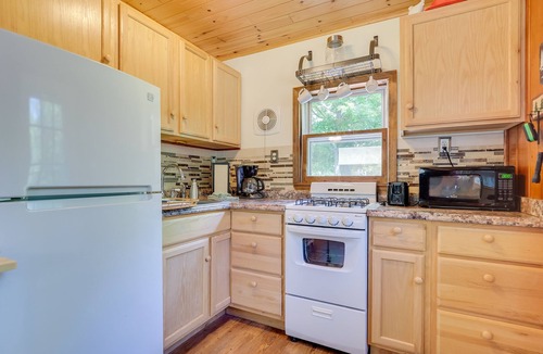 Charlevoix Cabin | Walk to Lakefront! Cabin 21 Mi to Boyne Mtn Resort