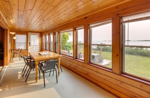 Clinton House | Waterfront Cottage w/Sunroom + Patio & Grill