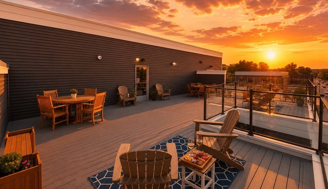 2BR Condo + Shared Rooftop + Dogs Allowed