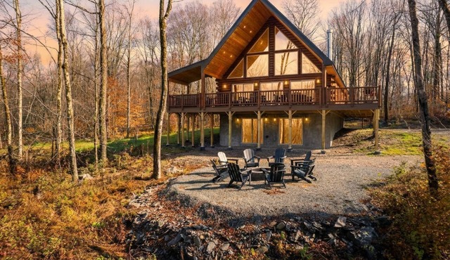 Cabin in Catskills near Cooperstown & Hiking