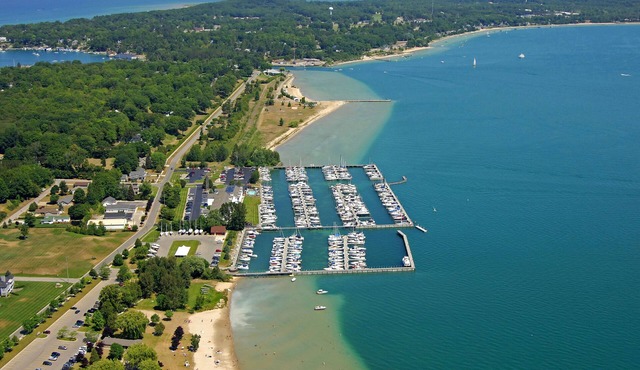 Charlevoix Boat Slip in Premium Location with fantastic views