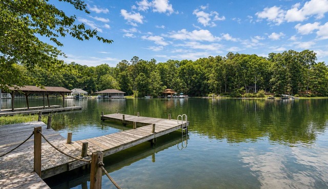 Lakefront Escape with Private Docks, Three-Season Room, and Spacious Bunk Room