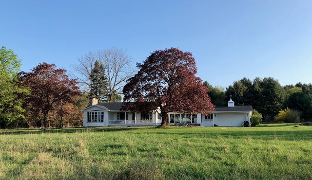 Private countryside home overlooking Lake Michigan