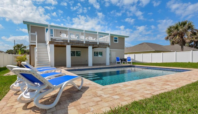 '🏖️Private Pool Home Near Beach, Perfect for Monthly Stays |4717S🌊