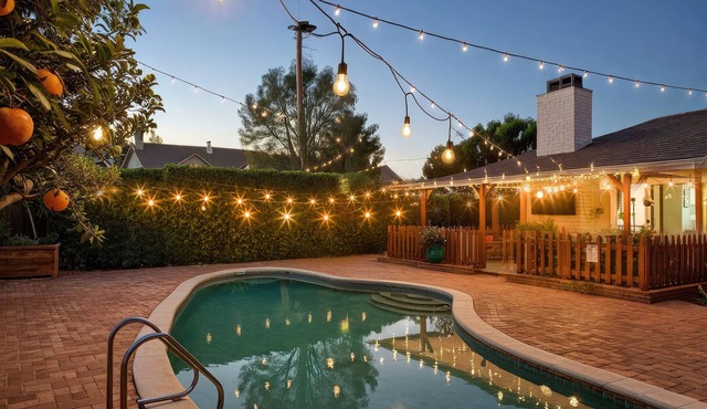 Private Pool Retreat Near Disney Game Room Firepit