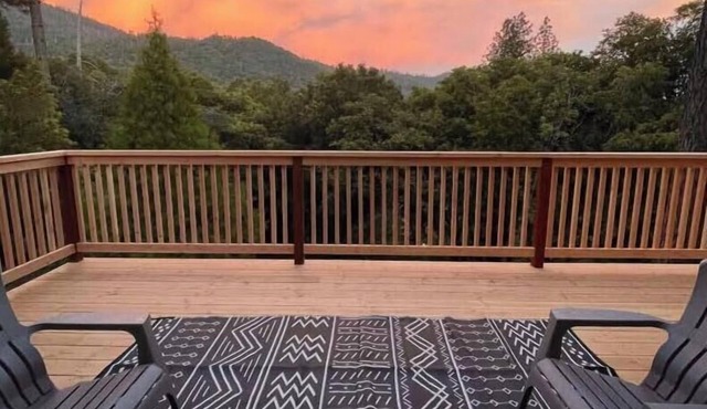 Stunning views from your private & cozy mountain home.