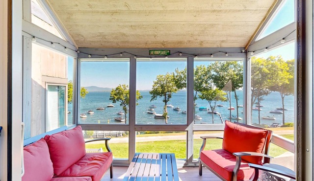 The view-Enjoy Lake Winni both on & off the water-outdoor enthusiasts dream