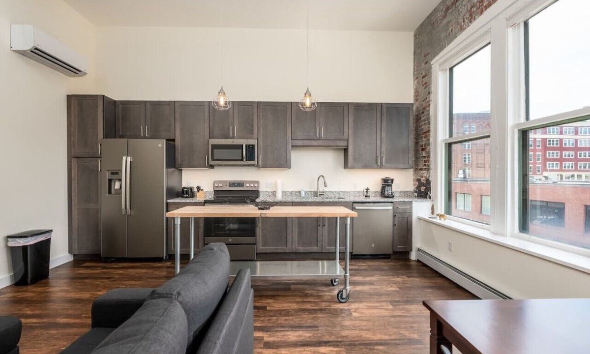Bangor Apartment | Uptown Hideaway Apartment in Bangor's Heart
