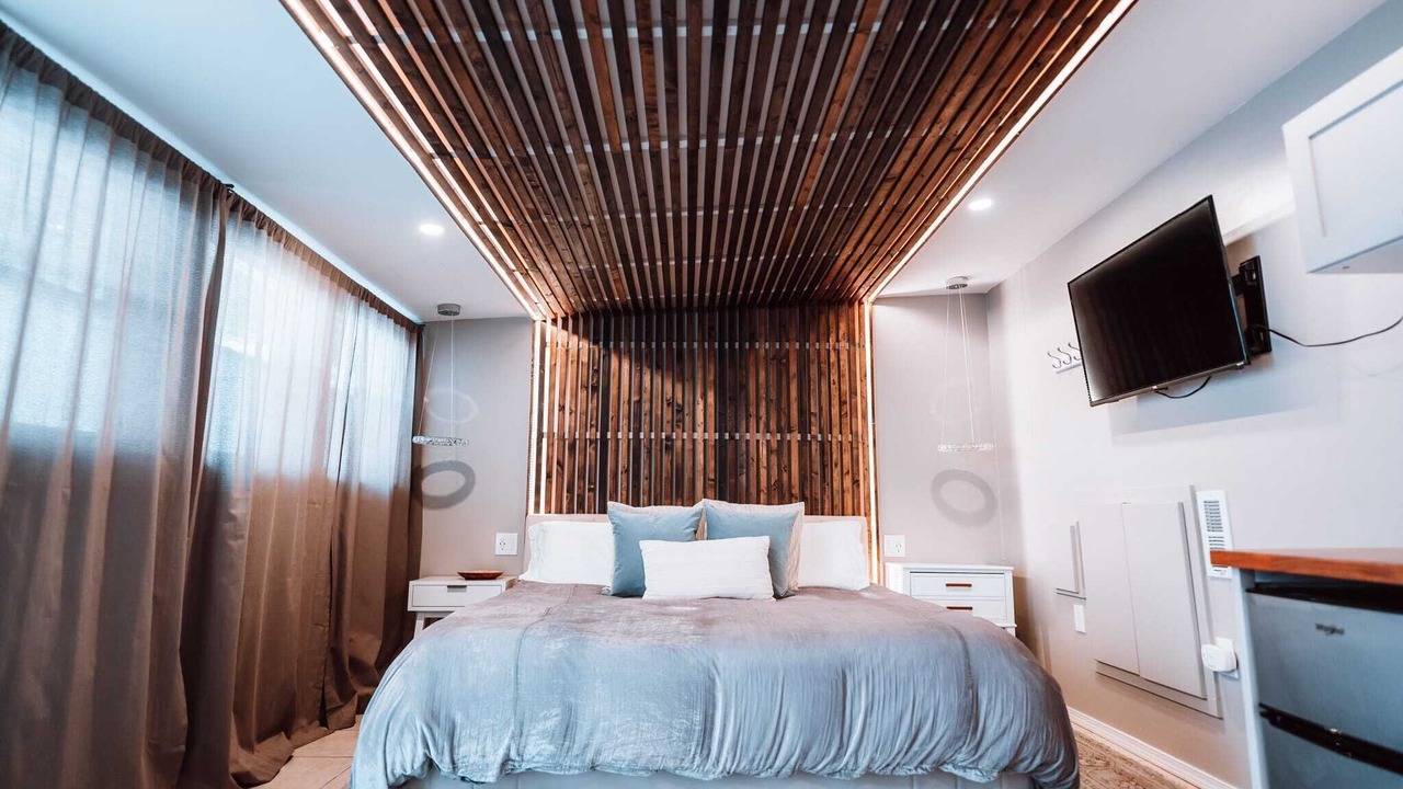 Photo of Bedroom in Historic Railroad District