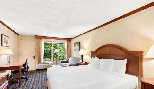 King Room with Sofa Bed and Courtyard - Non-Smoking